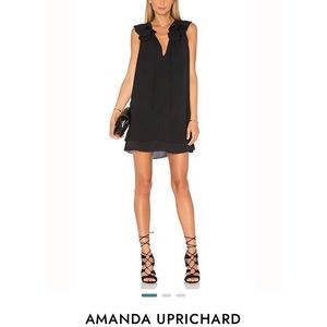 Amanda Uprichard Belle Dress in Black, Size M
